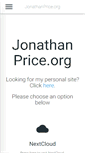 Mobile Screenshot of jonathanprice.org